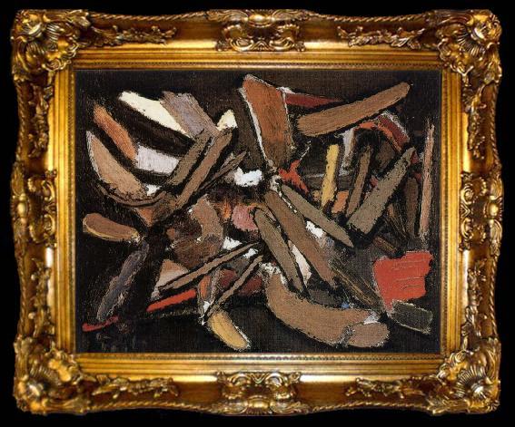 framed  Nicolas de Stael Split, ta009-2